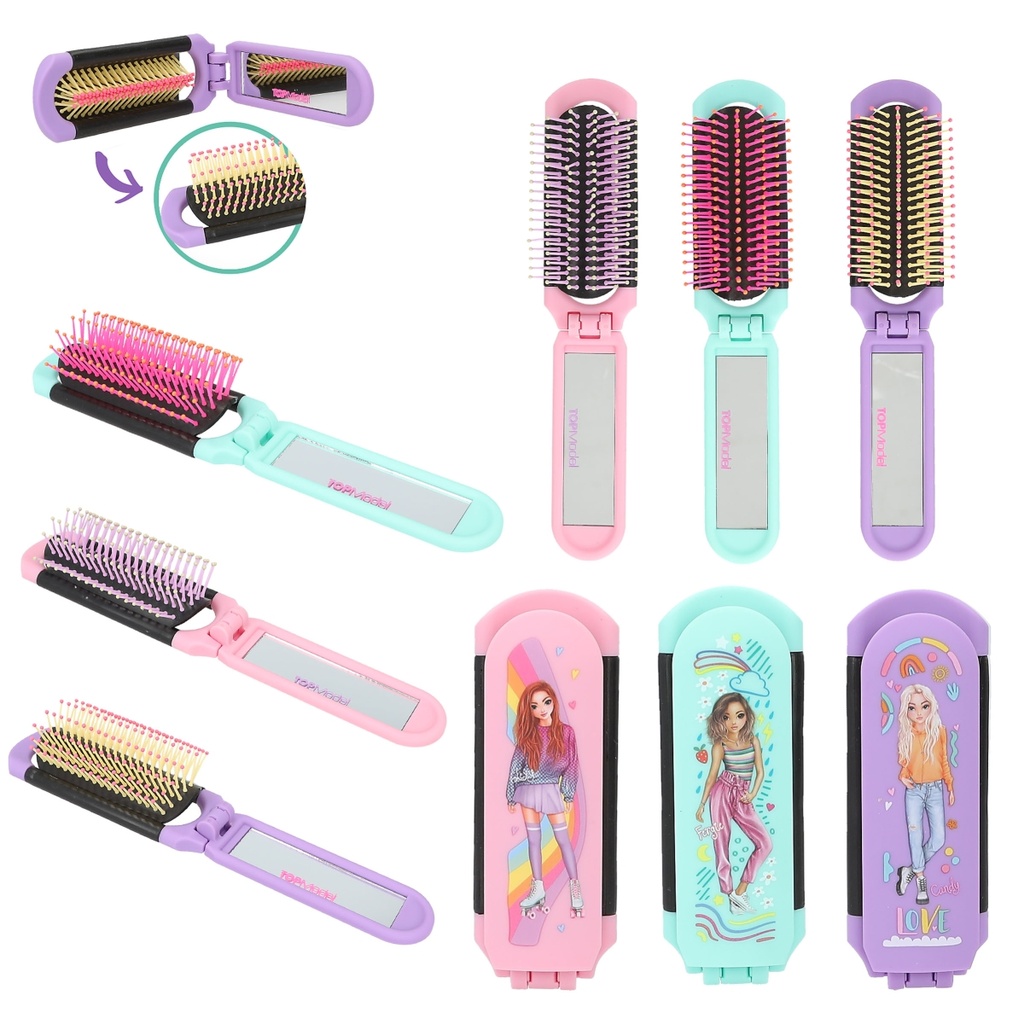 TOPModel Hairbrush With Mirror