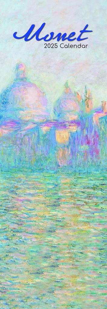 Calendar 2025 Slimline - Monet