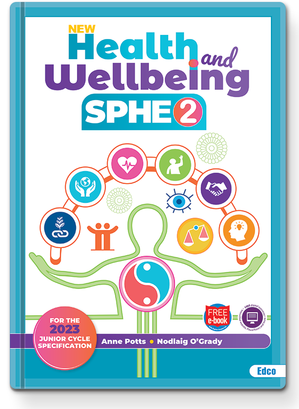 Health and Wellbeing SPHE 2 + FREE e-book (2nd Year - Junior Cycle Specification)