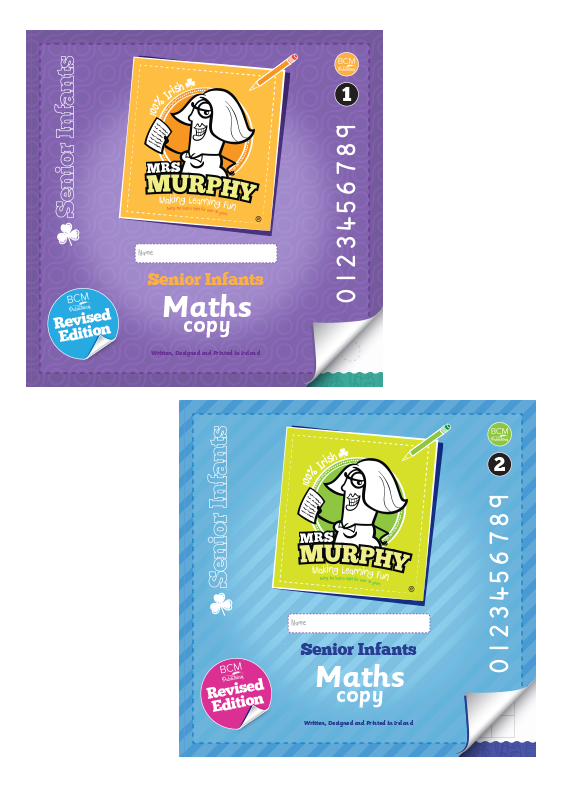 Mrs Murphys Maths Copies Senior Infants (Set) Revised Edition