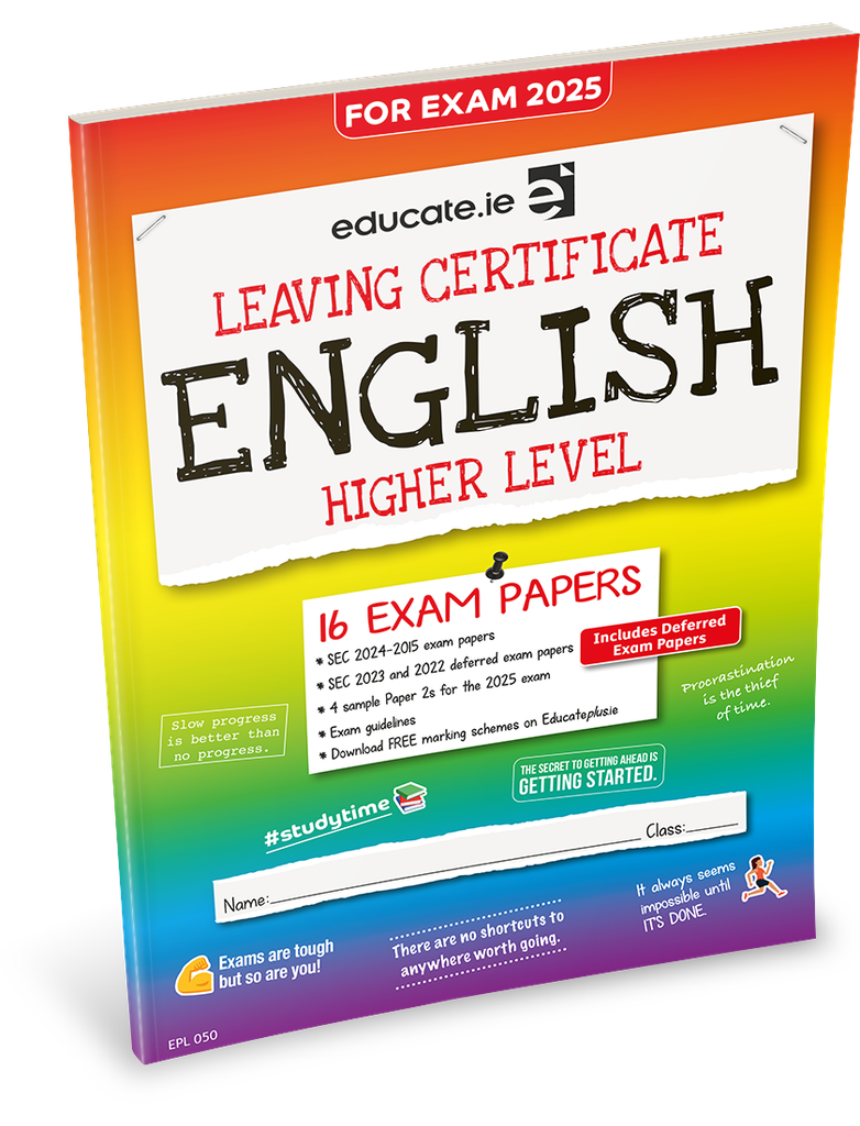 Educate.ie LC English HL Exam Papers 2025