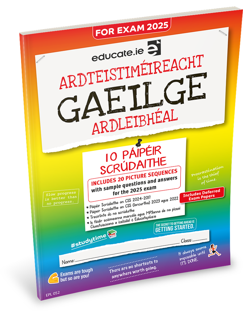 Educate.ie LC Gaeilge HL Exam Papers 2025