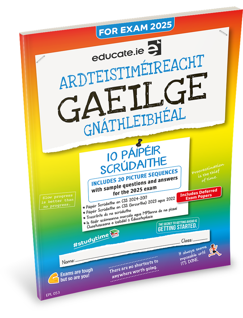 Educate.ie LC Gaeilge OL Exam Papers 2025