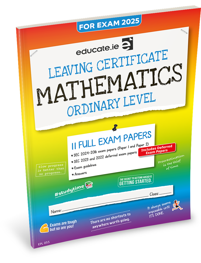 Educate.ie LC Maths OL Exam Papers 2025