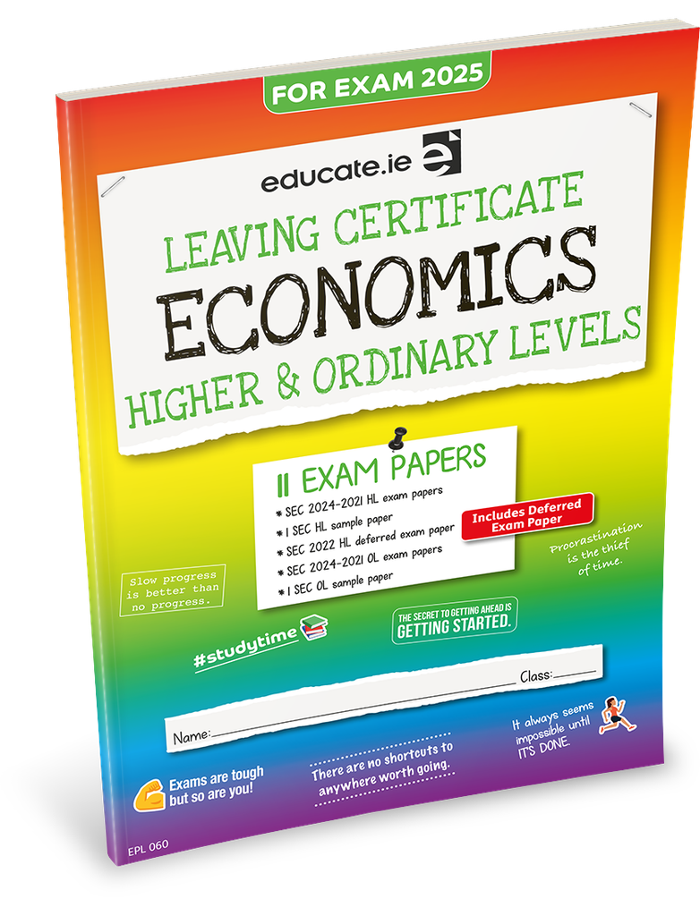 Educate.ie LC Economics HL & OL Exam Papers 2025