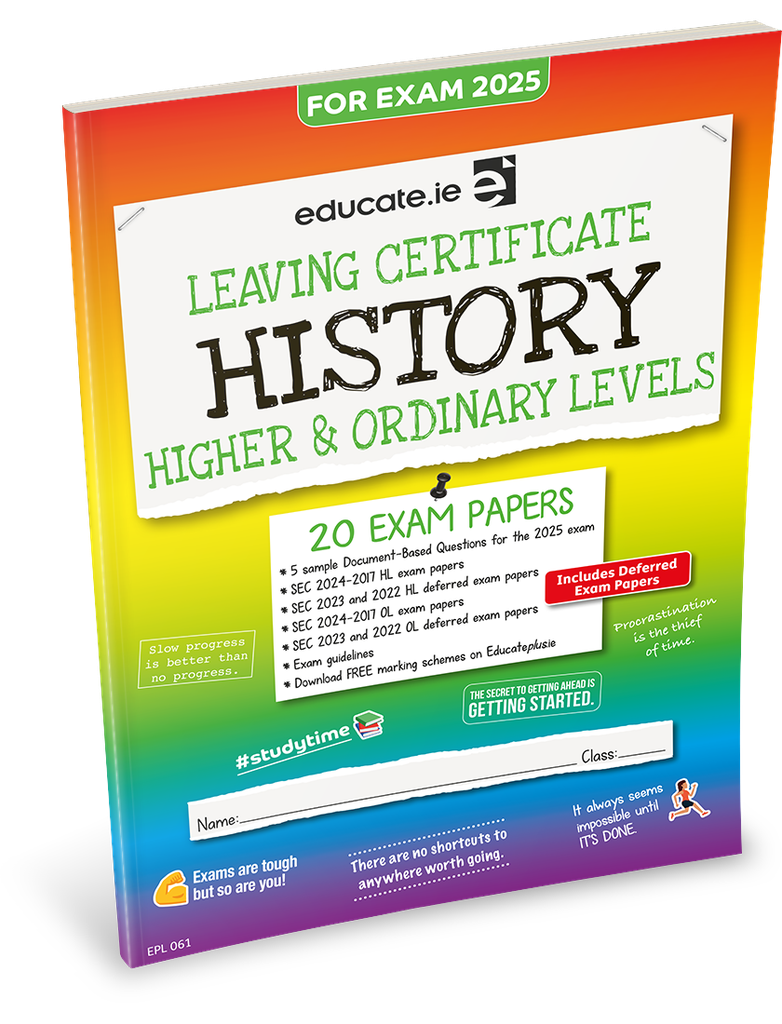 Educate.ie LC History HL & OL Exam Papers 2025