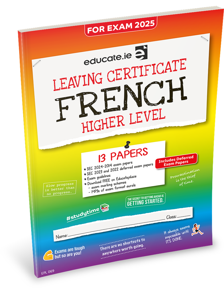 Educate.ie LC French HL Exam Papers 2025