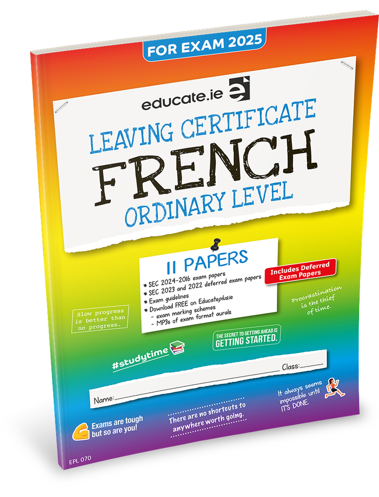 Educate.ie LC French OL Exam Papers 2025