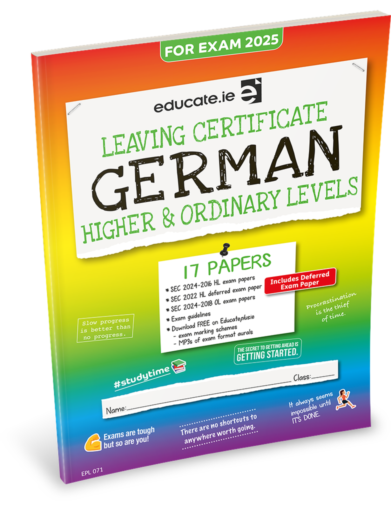 Educate.ie LC German HL & OL Exam Papers 2025