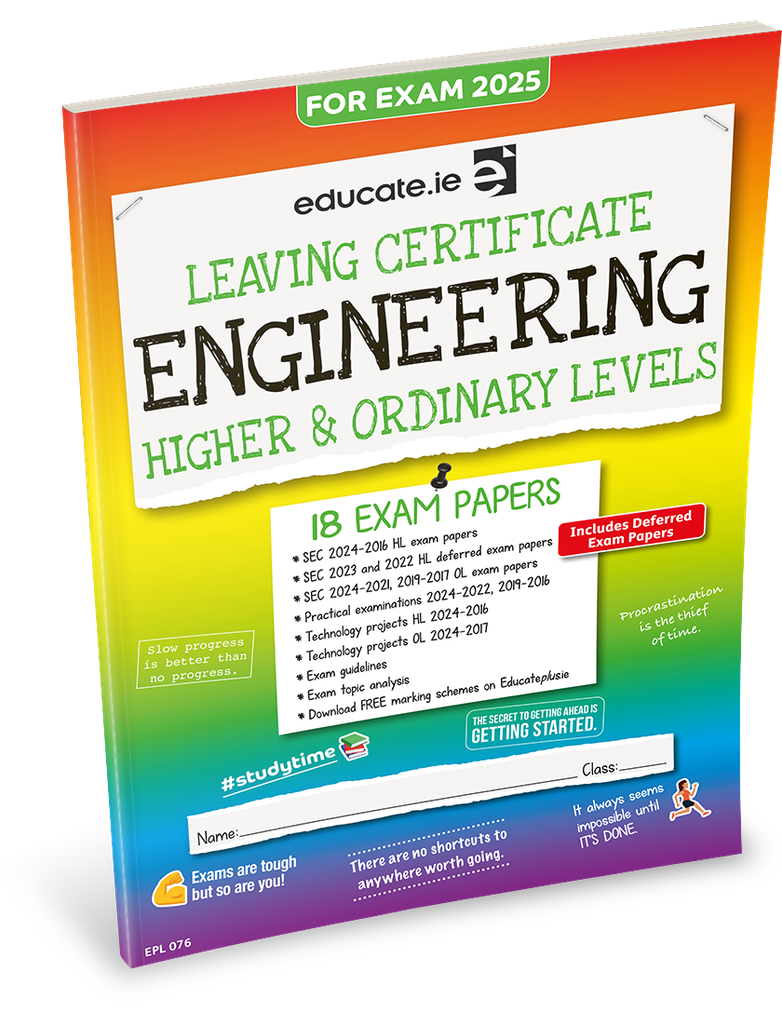 Educate.ie LC Engineering HL & OL Exam Papers 2025