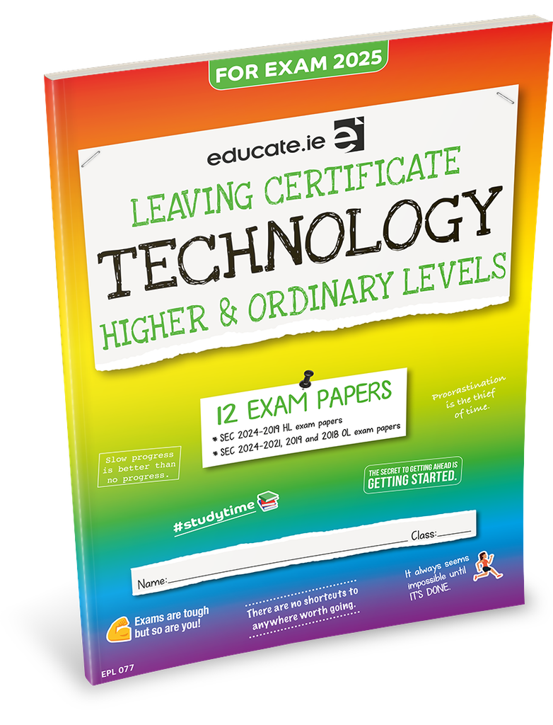 Educate.ie LC Technology HL & OL Exam Papers 2025