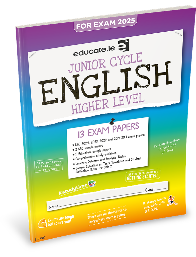 Educate.ie JC English HL Exam Papers 2025