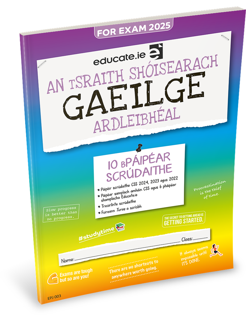 Educate.ie JC Gaeilge HL Exam Papers 2025