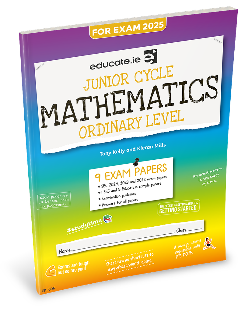 Educate.ie JC Maths OL Exam Papers 2025