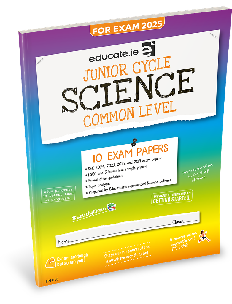 Educate.ie JC Science Common Level Exam Papers 2025