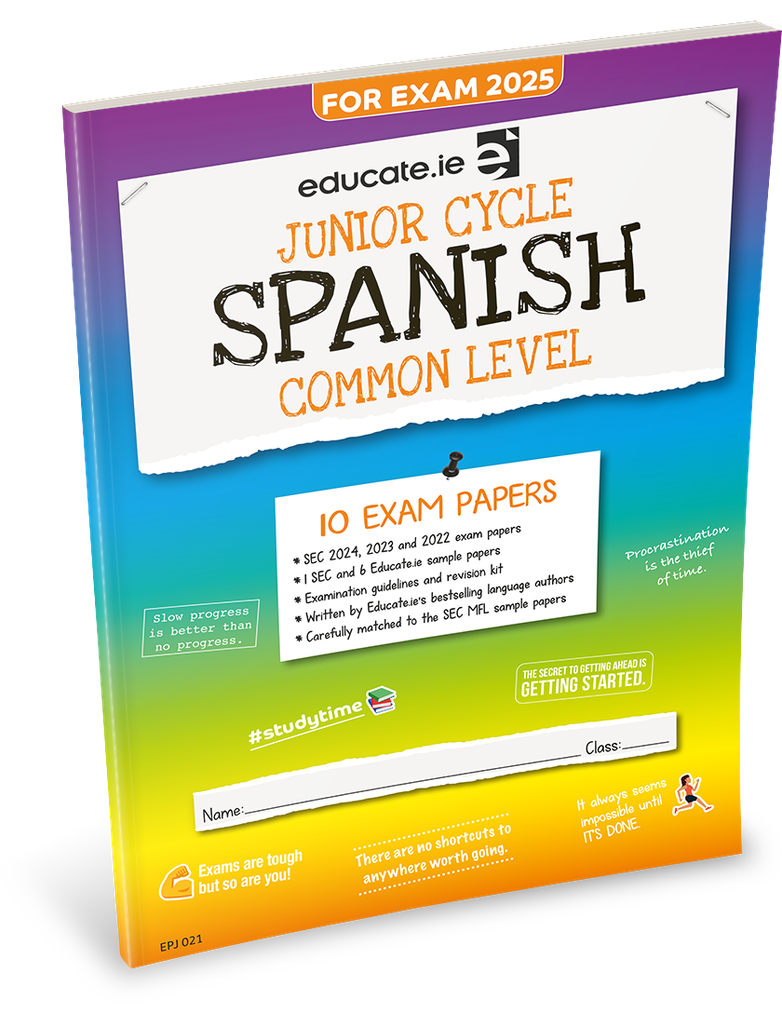 Educate.ie JC Spanish Common Level Exam Papers 2025