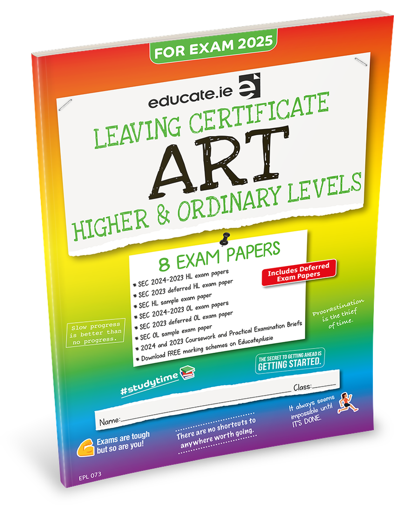 Educate.ie LC Art HL & OL Exam Papers 2025