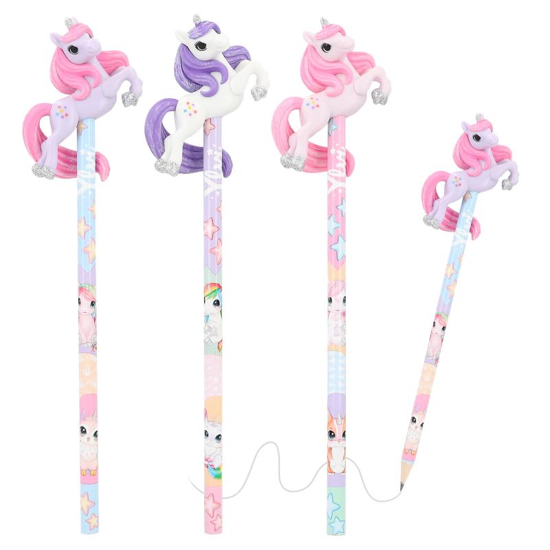 Ylvi Pencil With 3D Unicorn Topper