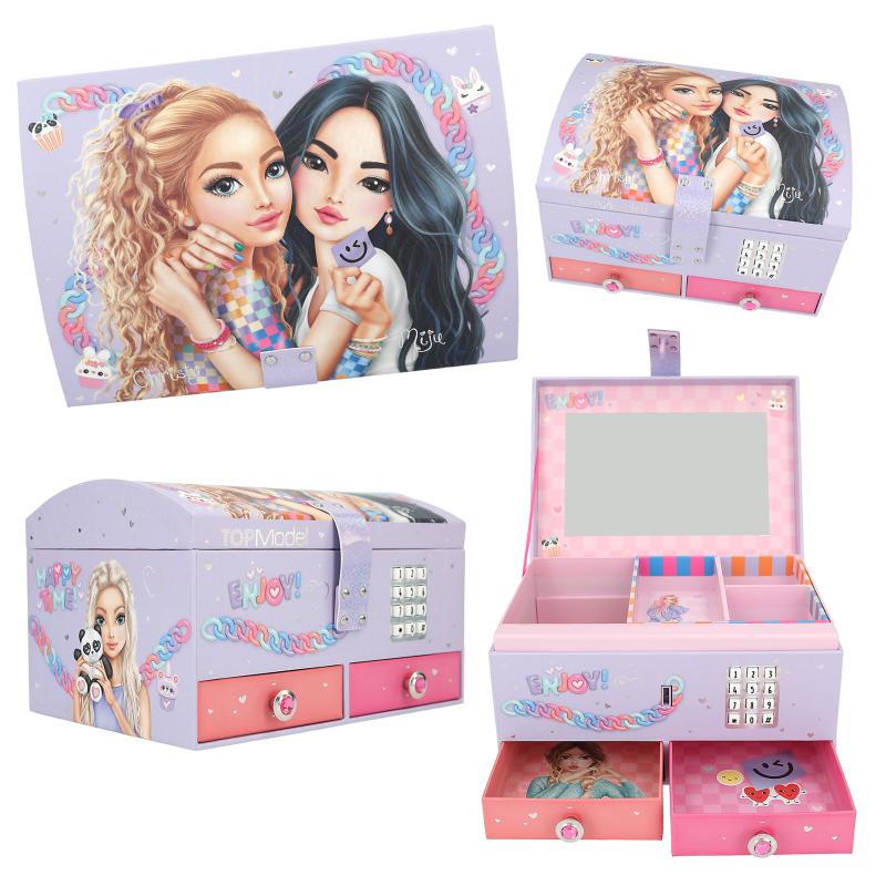 TOPModel Big Jewellery Box With Code And Sound