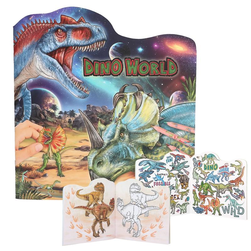 Dino World Colouring Book Figural