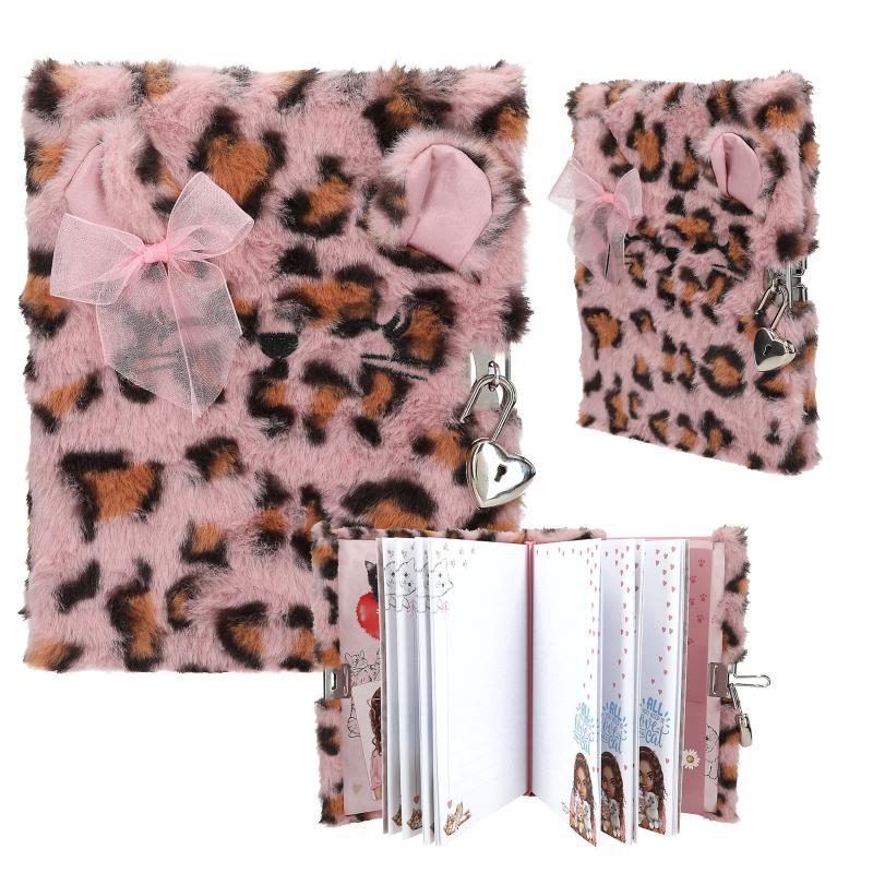 TOPModel COSY CAT Diary With Lock Pink