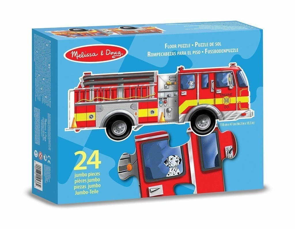 Fire Truck 24 Piece Floor Puzzle Melissa and Doug (Jigsaw)