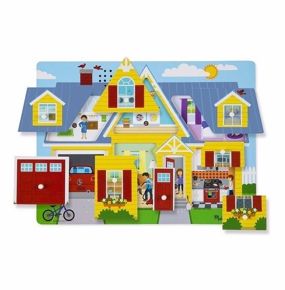 Around the House Sound Puzzle Melissa and Doug (Jigsaw)