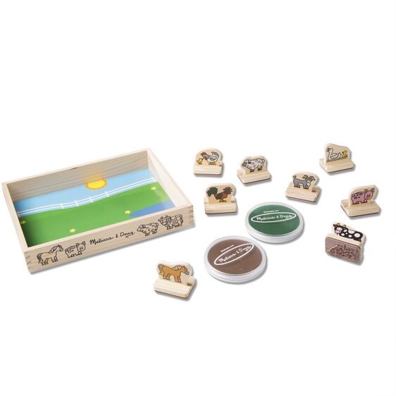 My First Stamp Set-Farm Animals Melissa and Doug