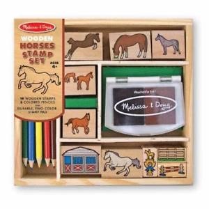 Horses Stamp Set Melissa and Doug