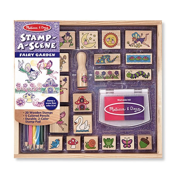 Fairy Garden Stamp Set Melissa and Doug