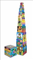 ALPHABET NESTING AND STACKING BLOCKS