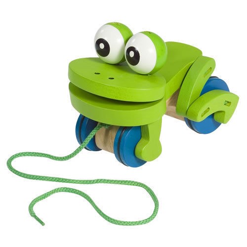 Frolicking Frog Pull Along Melissa and Doug