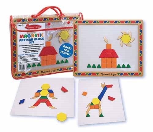 Magnetic Pattern Block Kit Melissa and Doug