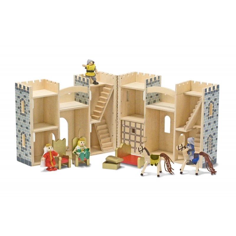 Fold And Go Castle Melissa and Doug