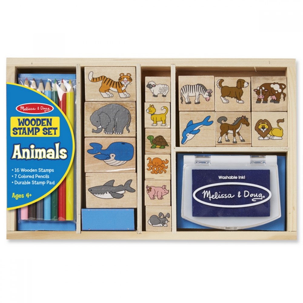 Animal Stamp Set Melissa and Doug