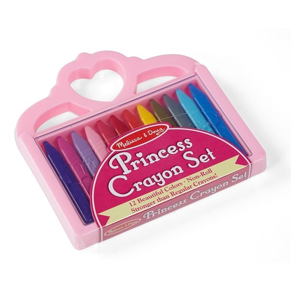 Princess Crayon Set 12Pcs Melissa and Doug