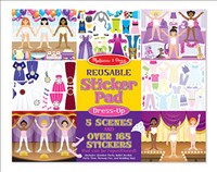 Dress-Up Reusable Sticker Pad Melissa and Doug