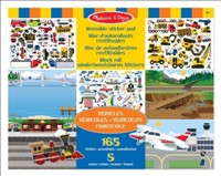 Reusable Sticker Pad Vehicles Melissa and Doug