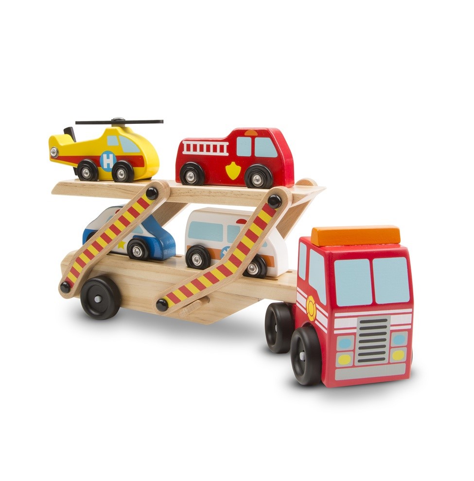 Emergency Vehicle Carrier Melissa and Doug