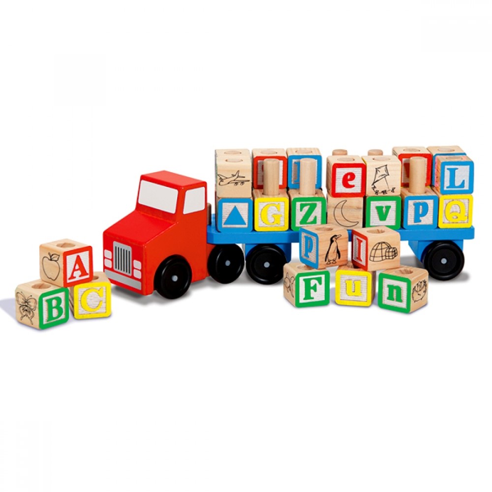 Alphabet Truck Melissa and Doug