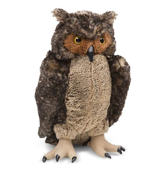 *Owl Plush Melissa and Doug