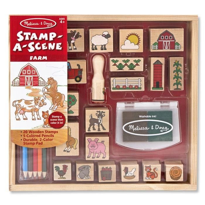 Farm Stamp Scene Melissa and Doug