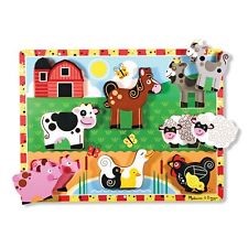 Farm Peek Through Puzzle Melissa and Doug (Jigsaw)