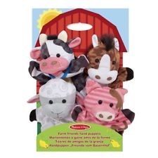 Farm Hands Hand Puppets Melissa and Doug