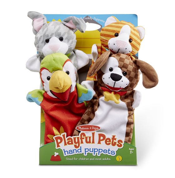 Playful Pets Hand Puppets Melissa and Doug