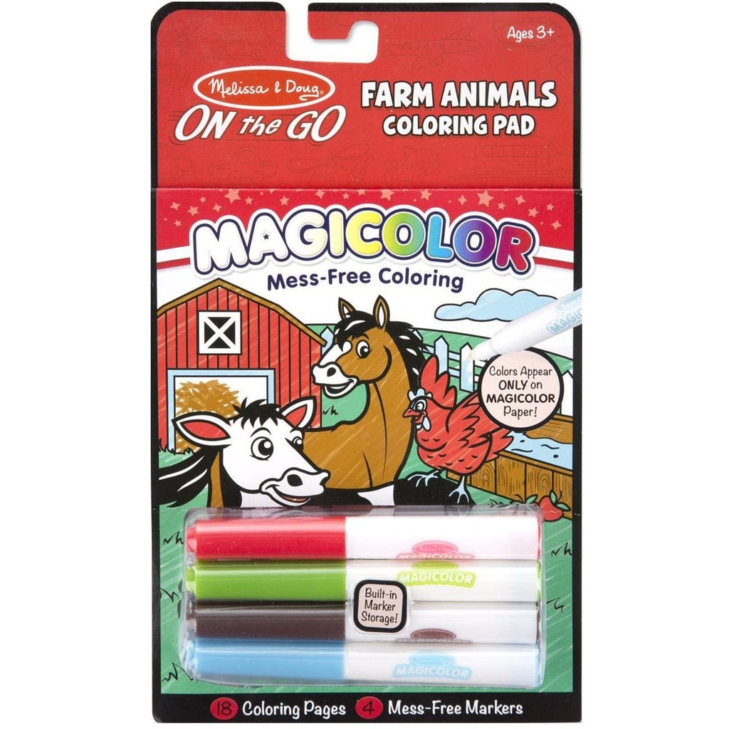 Magic Colour Pad-Farm Animals