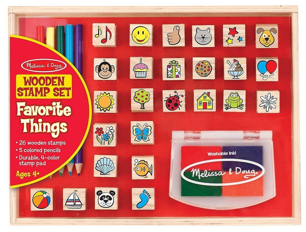 Favourite Things Stamp Set Melissa and Doug