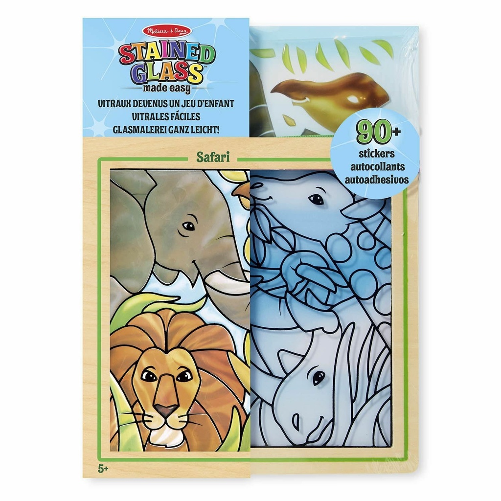 Stained Glass Made Easy - Safari Melissa and Doug