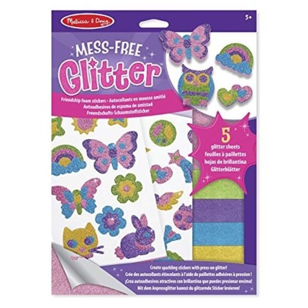 Mess Free Glitter (Friendship Foam Stickers) Melissa and Doug