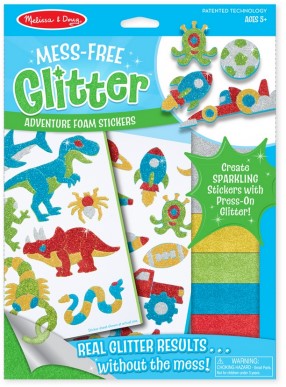 Mess Free Glitter (Adventure Foam Stickers) Melissa and Doug